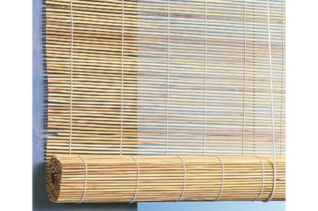 Купить Бамбуковые рулонные шторы  натур  60*160 71000060160 фото №3