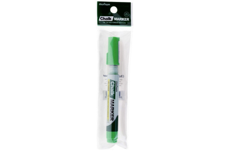 Купить Меловой маркер Munhwa Chalk Marker CM-04 зеленый  3мм фото №3