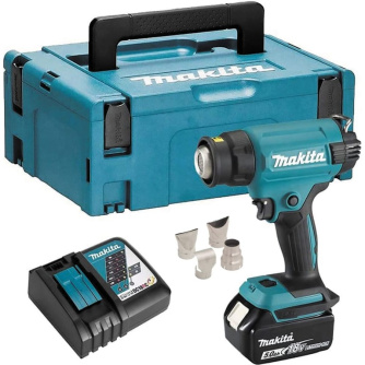 Купить Фен Makita DHG 181 RT1J аккумуляторный фото №1